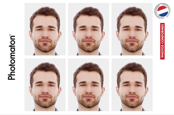 Photomaton — 6 photos identiques